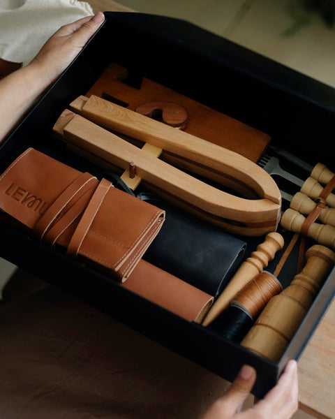 CREADORES LEMU INTERMEDIO - KIT DE MARROQUINERÍA TOTEBAG CUERO