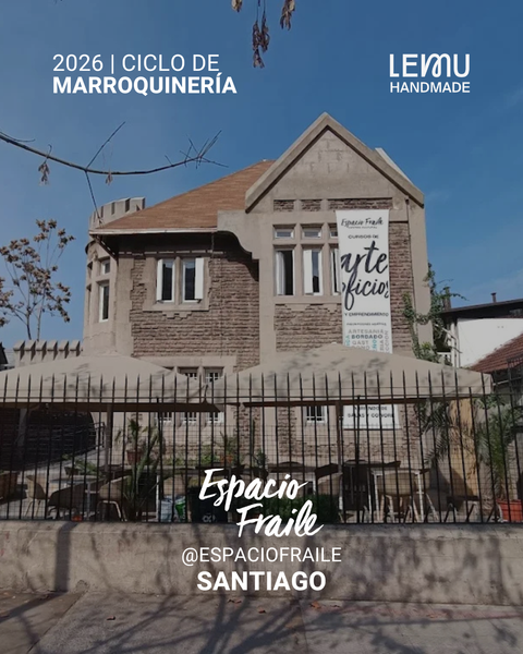 SANTIAGO 14-15 MARZO: Workshop de Marroquinería Crea tu Bolso de Cuero