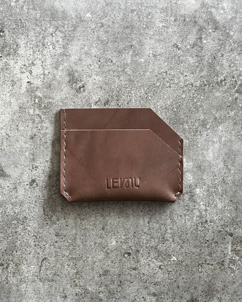 Tarjetero Smple Cuero