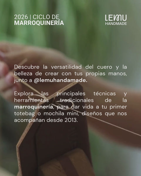 FUTRONO 13-14 FEBRERO: Workshop de Marroquinería Crea tu Funda de Cuero - Libreta A5