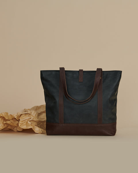 Bolso Ulmo Cuero Negro Moro