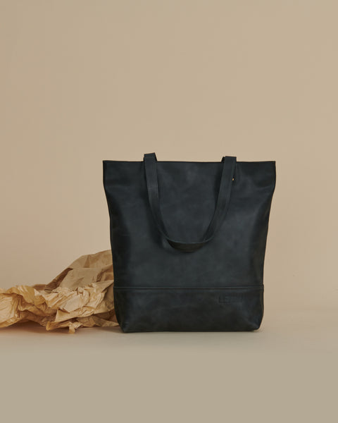 Bolso Notro Cuero Negro