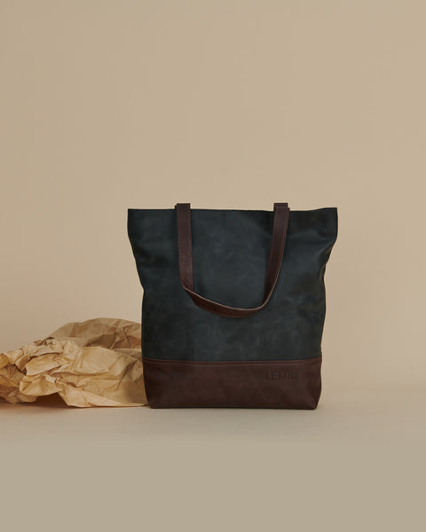 Bolso Notro Cuero Negro Moro