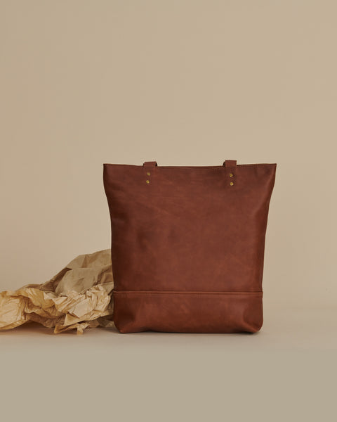 Bolso Notro Cuero Caramelo
