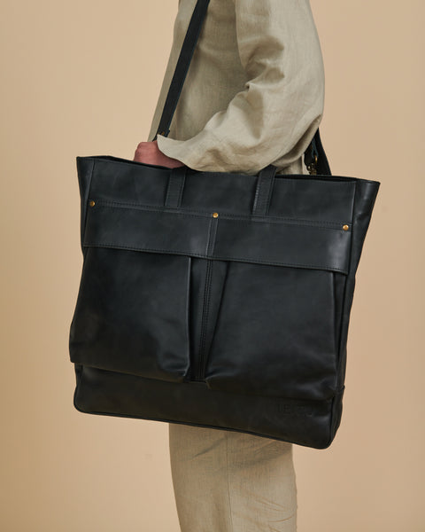 Bolso de Viaje Acun Cuero Moro