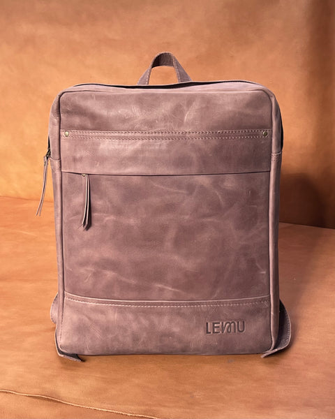 Mochila Canelo Cuero Moro