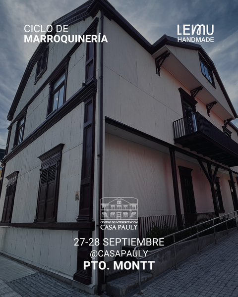 Puerto Montt 27-28 Septiembre: Workshop Crea tu Totebag Cuero