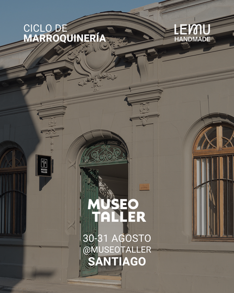 SANTIAGO 30-31 Agosto: Workshop Crea tu Mochila Mini Cuero