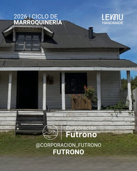 FUTRONO 13-14 FEBRERO: Workshop de Marroquinería Crea tu Funda de Cuero - Libreta A5